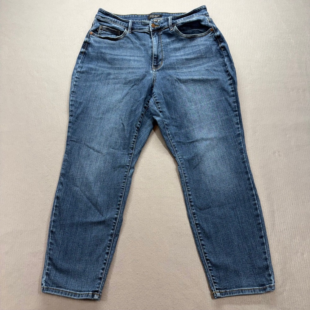 Judy Blueโ Slim Fit Jeans Womens 16W Blue High Rise Stretch JB82549DK-PL